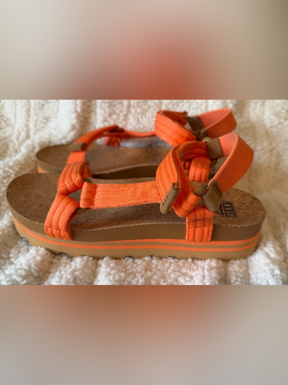 REEF Sandal - Cushion Rem Hi (Nectarine) Size 9